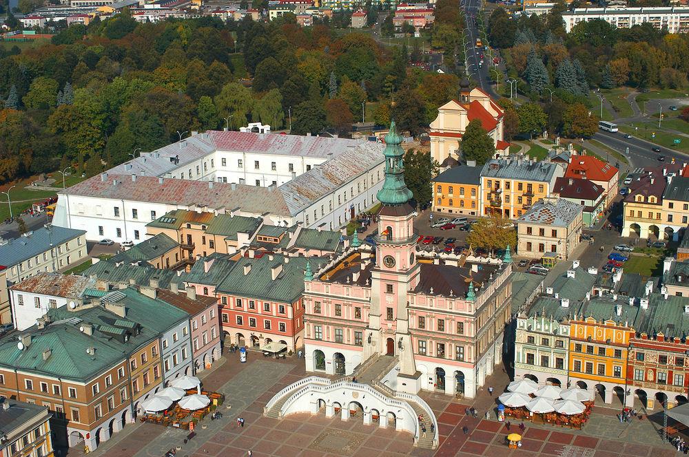 Hotel Zamojski Zamość エクステリア 写真